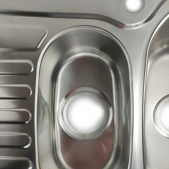 картинка Мойка для кухни Ukinox COP 780 GT 15(0,8) R сатин 