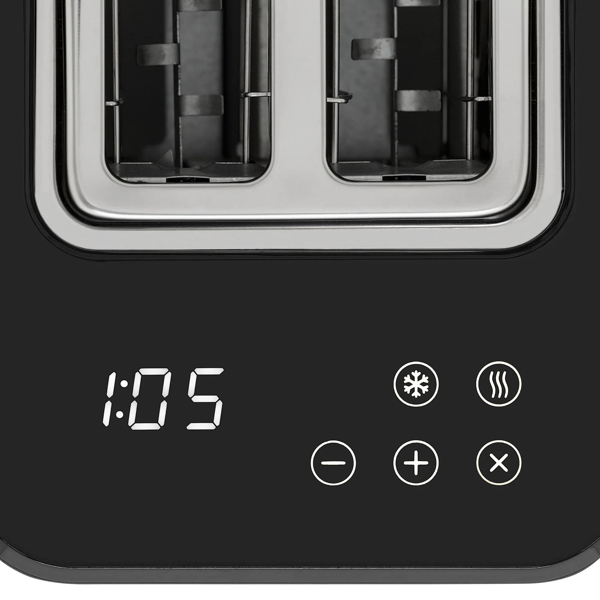 картинка Тостер Krona Digitaler Black 