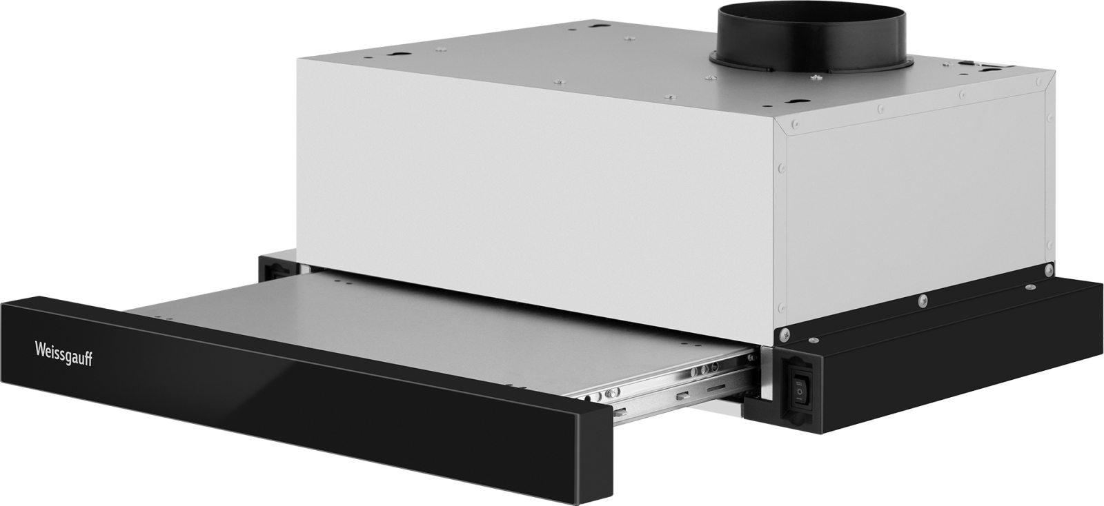 картинка Кухонная вытяжка Weissgauff TEL 450 Black Glass 