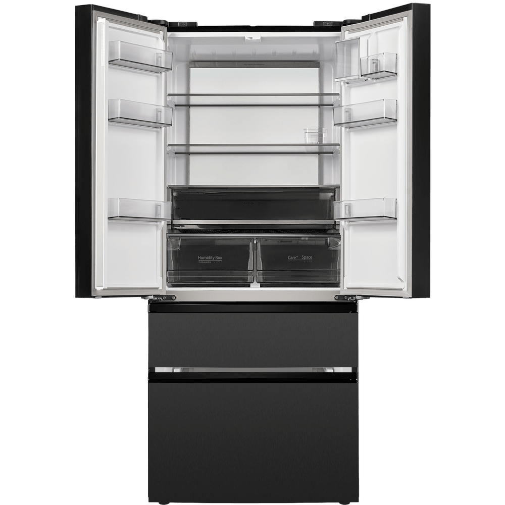 картинка Полувстраиваемый холодильник Maunfeld MFF190NFDSB01 черный 