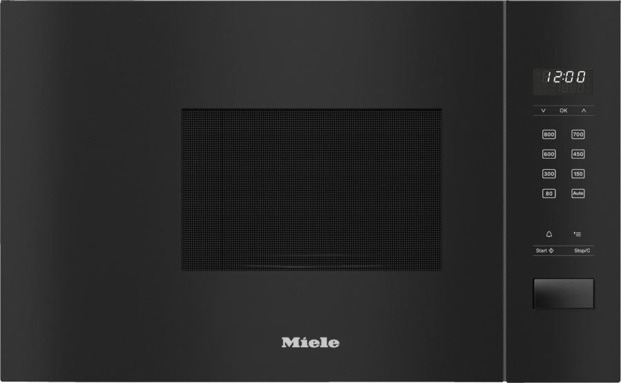 картинка Микроволновая печь встраиваемая Miele M 2230 SC OBSW обсидиан 