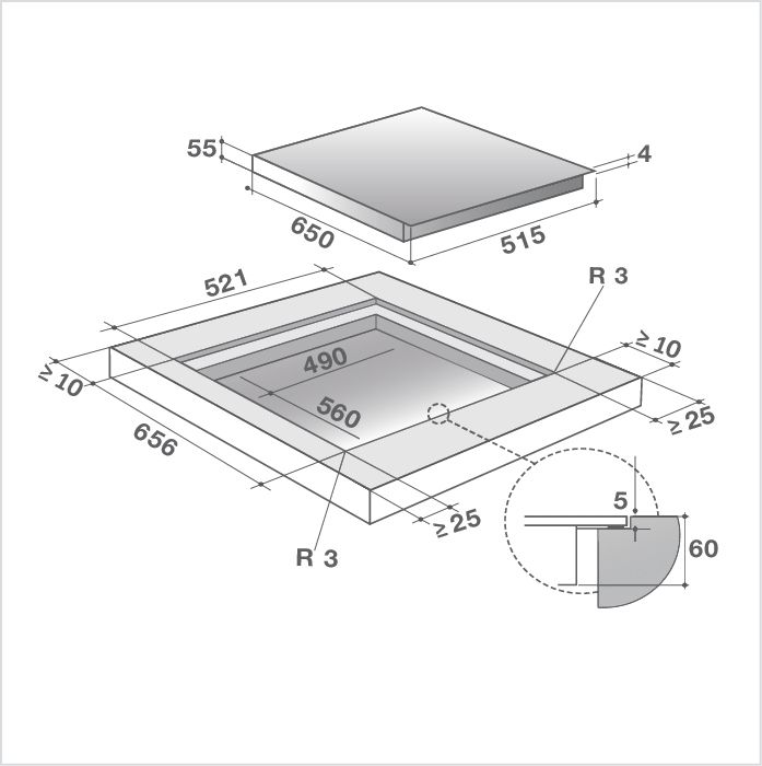 картинка Варочная панель De Dietrich DPI7684XT PLATINUM 