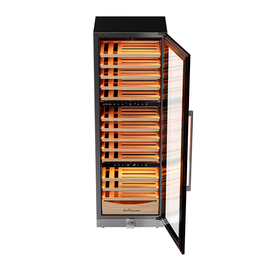 картинка Комбинированный винный шкаф Meyvel MV98-KST3 (Slim) 