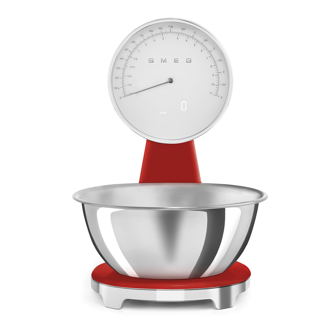 картинка Кухонные весы Smeg KSF01RDWW 