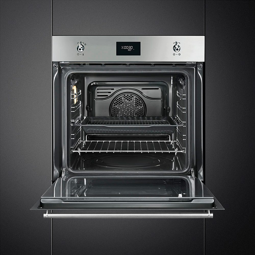картинка Электрический духовой шкаф Smeg SF6301TVX 