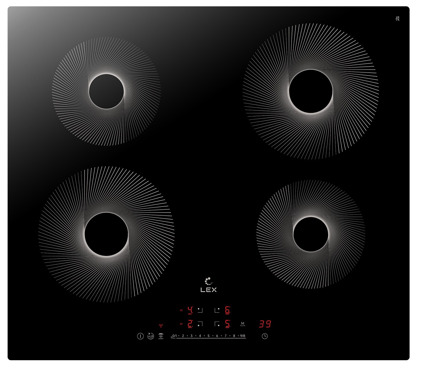 картинка Индукционная варочная панель Lex EVI 640 R1 I BL 