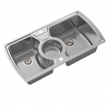 картинка |Discount| Кухонная мойка Oulin OL-321 сатин 
