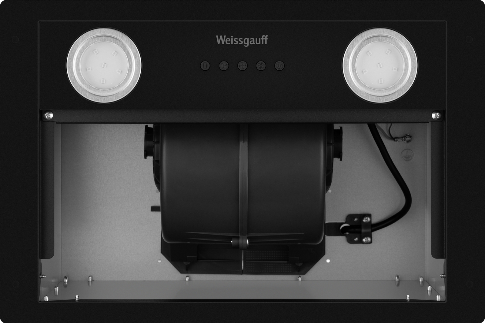 картинка Кухонная вытяжка Weissgauff Dubhe 450 Black Edition 