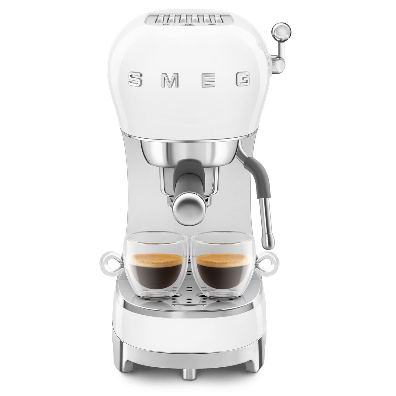 картинка Кофеварка Smeg ECF02WHEU 