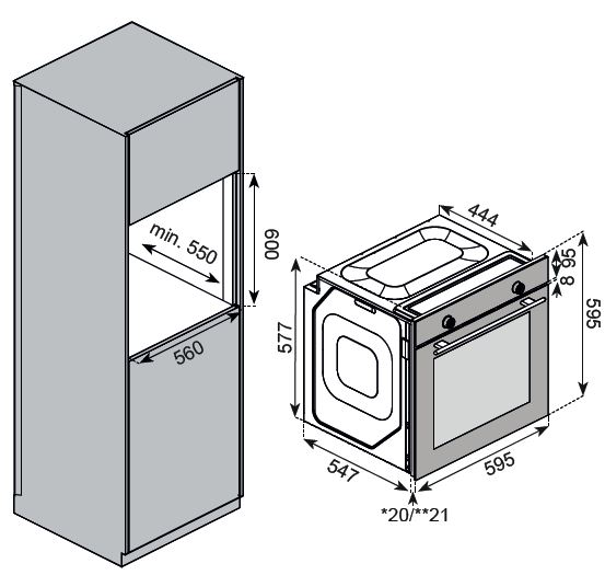 картинка Духовой шкаф Kuppersberg HF 609 B 
