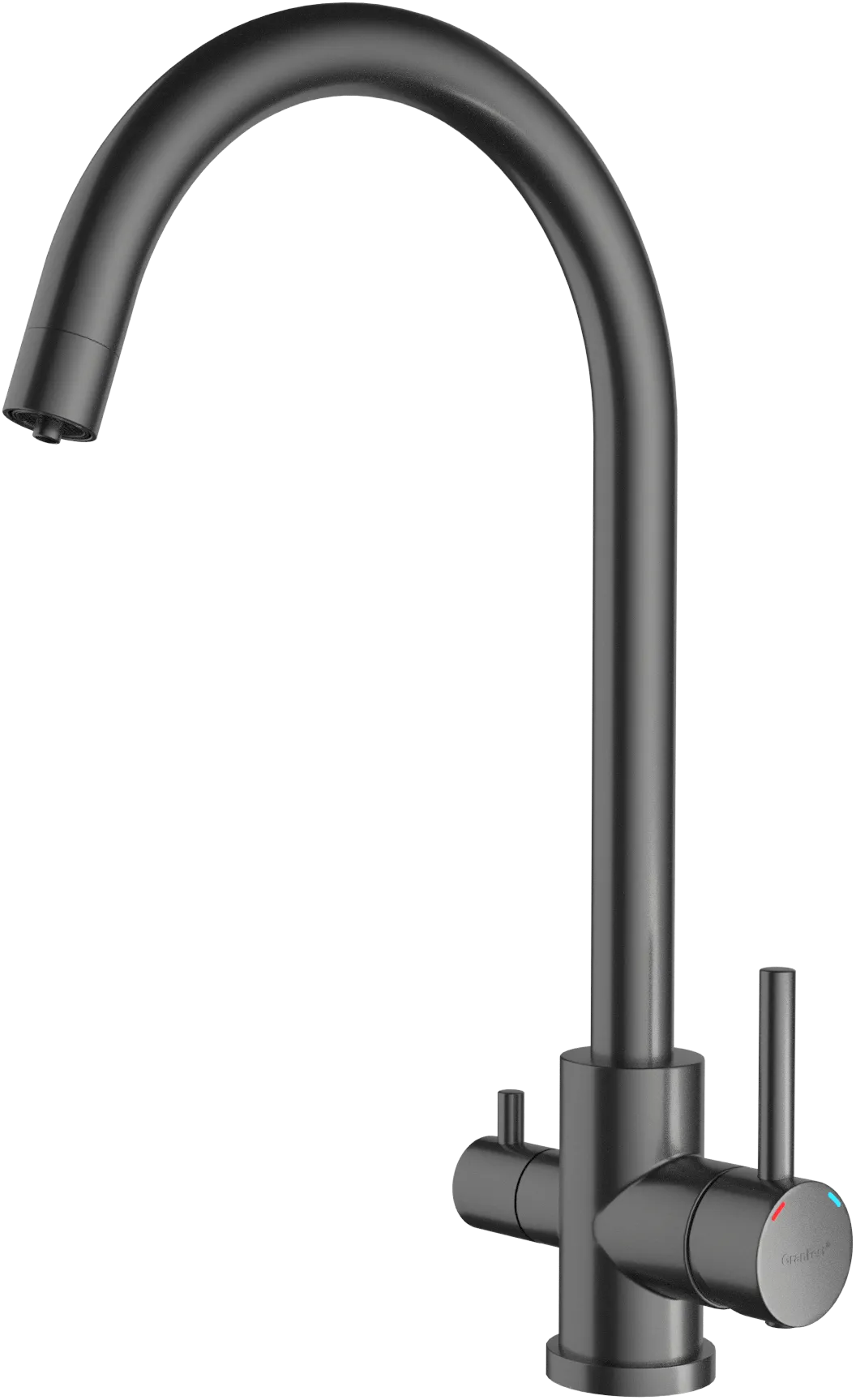 картинка Смеситель Granfest Z-5420 нержавеющая сталь 