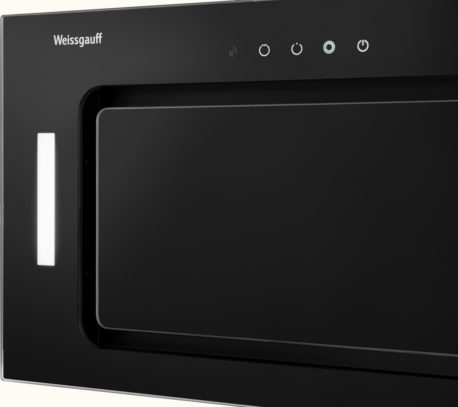 картинка Кухонная вытяжка Weissgauff Intense 600 Touch Black Glass 