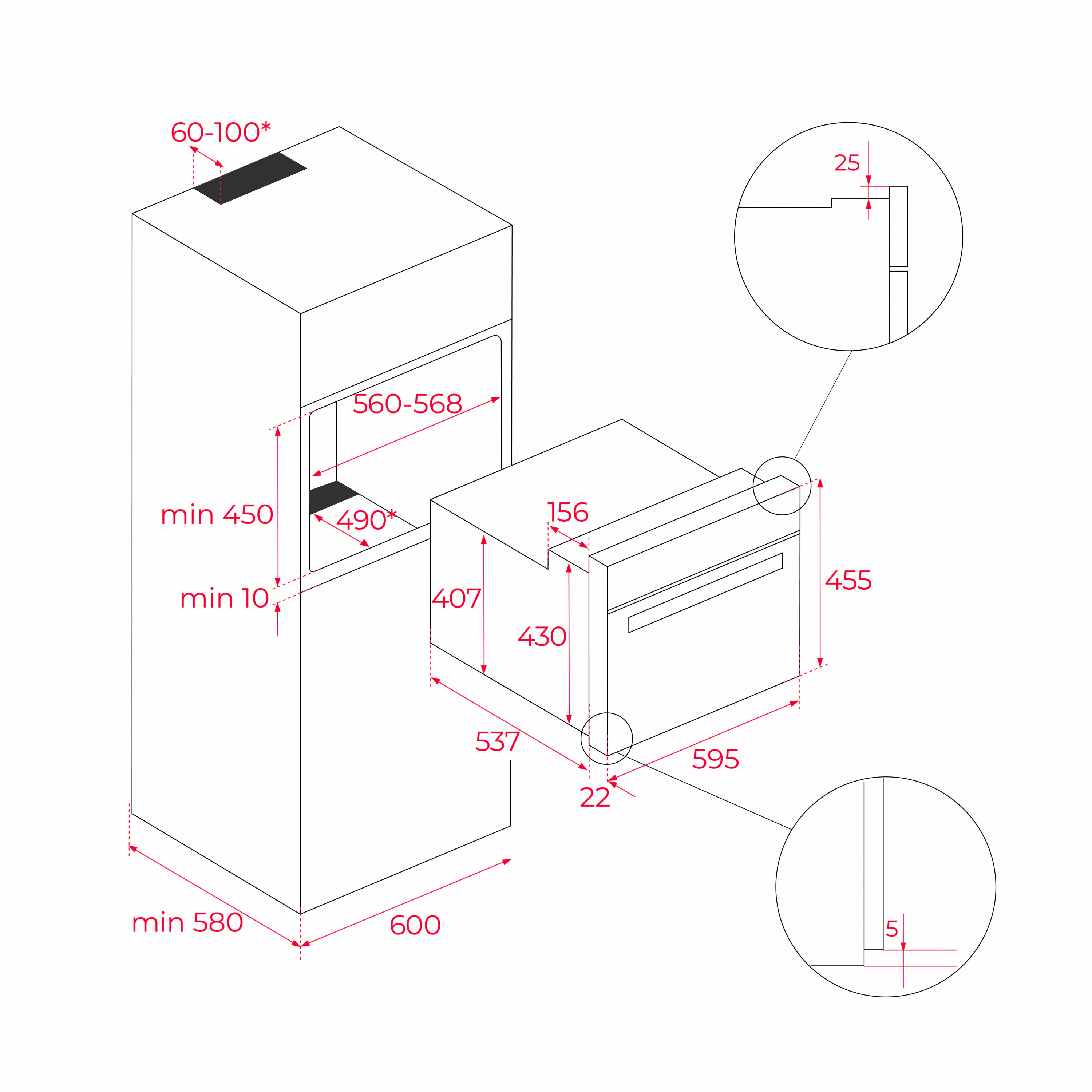 картинка Электрический духовой шкаф Teka HSC 635 SS 
