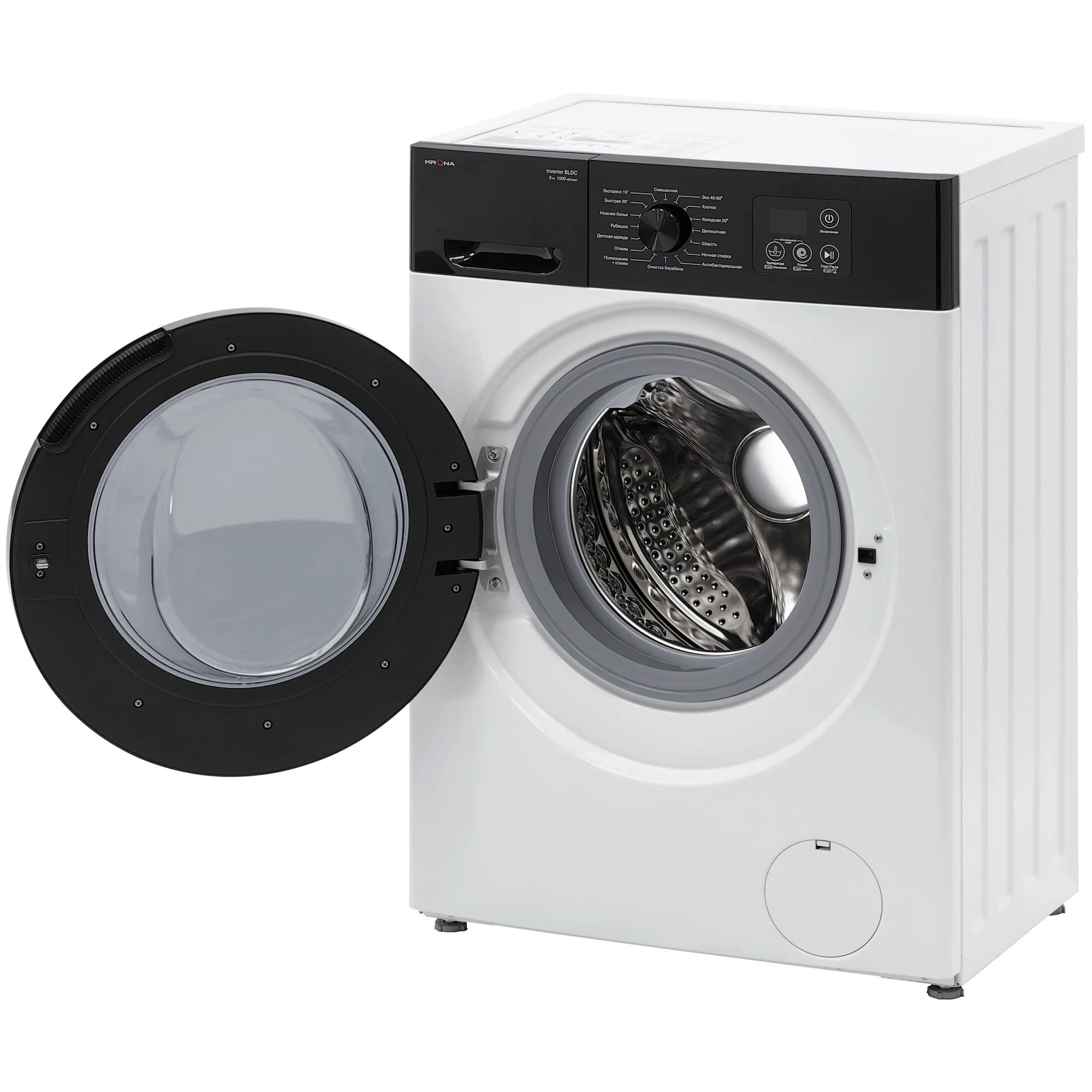картинка Стиральная машина Krona RHENE WHITE 1000 6K WM 