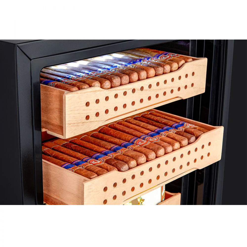 картинка Холодильник для хранения сигар Meyvel MC-50BK (PRO) 