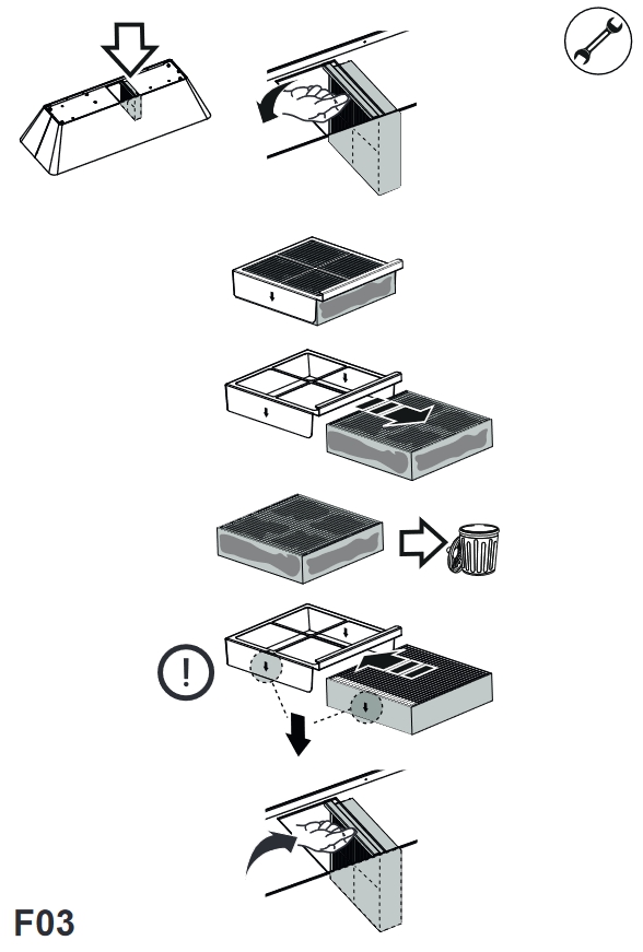 картинка Фильтр угольный Elica KIT0176157 