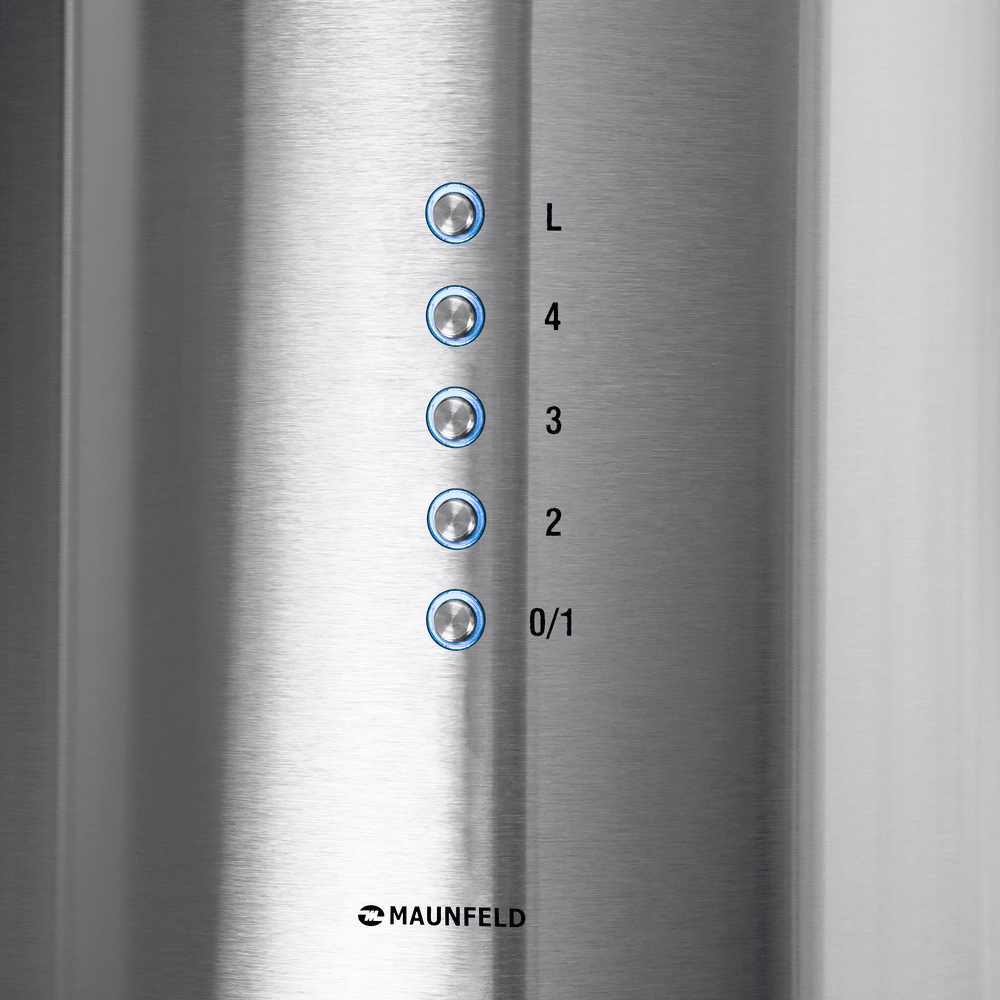 картинка Кухонная вытяжка Maunfeld Lee Wall 39 Long нержавеющая сталь 