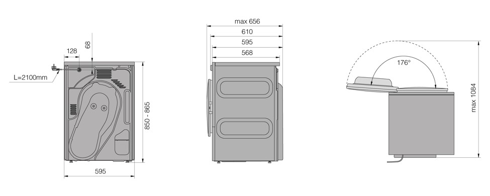картинка Сушильная машина Asko TDC1771H.T 