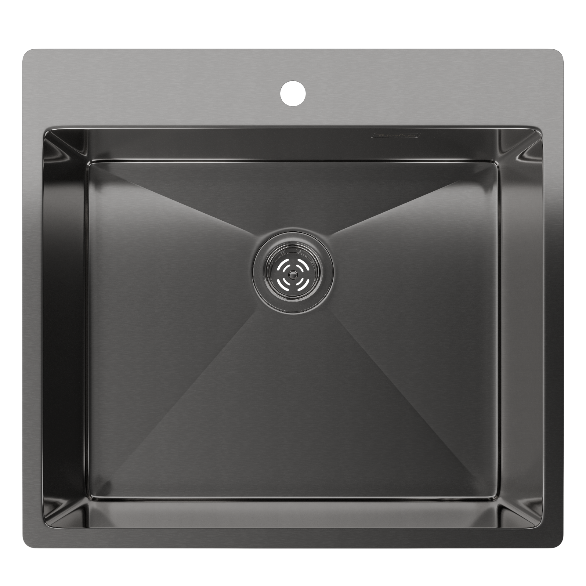 картинка Мойка для кухни Rivelato 5450  PVD black 