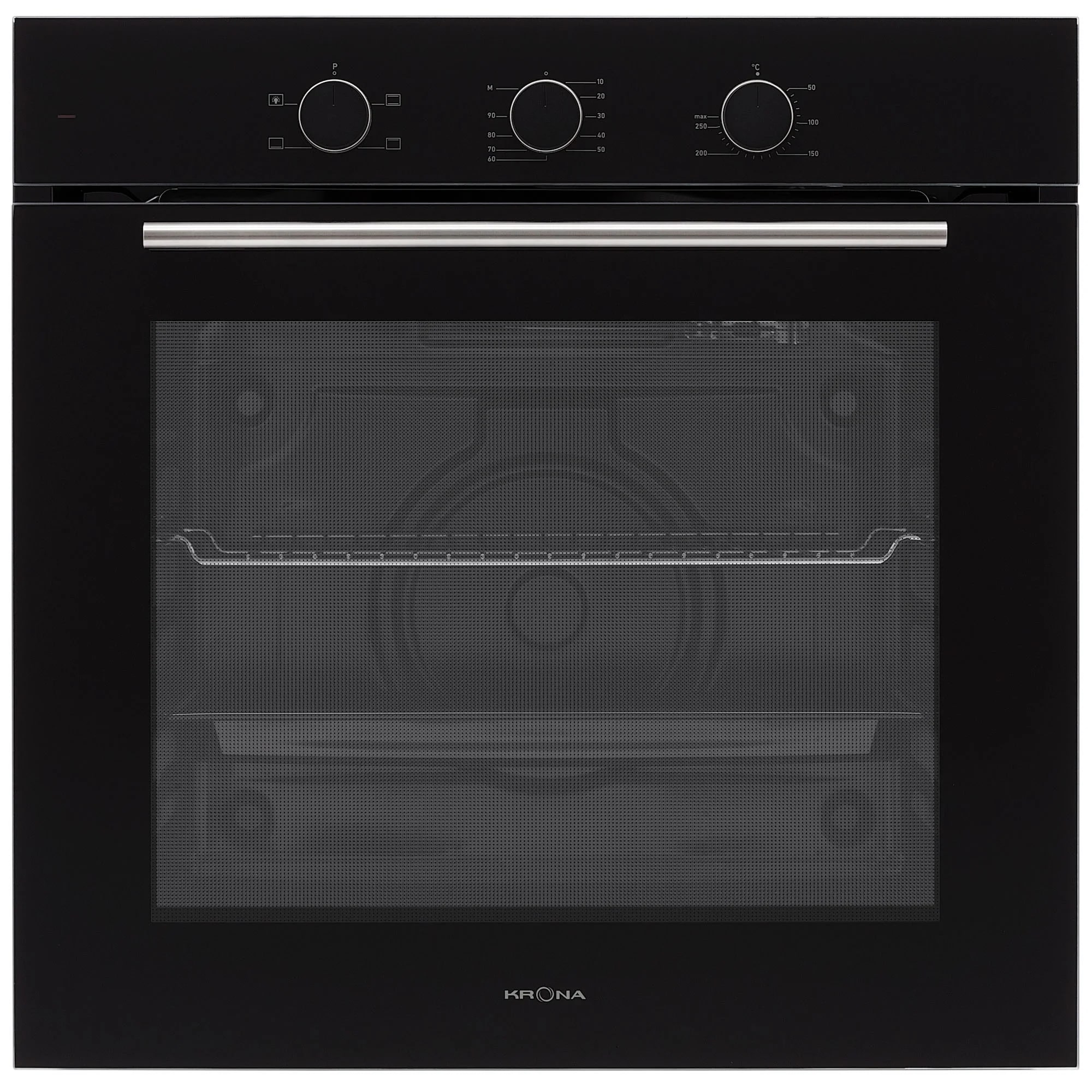 картинка Электрический духовой шкаф Krona ELEMENT 60 BL черный 