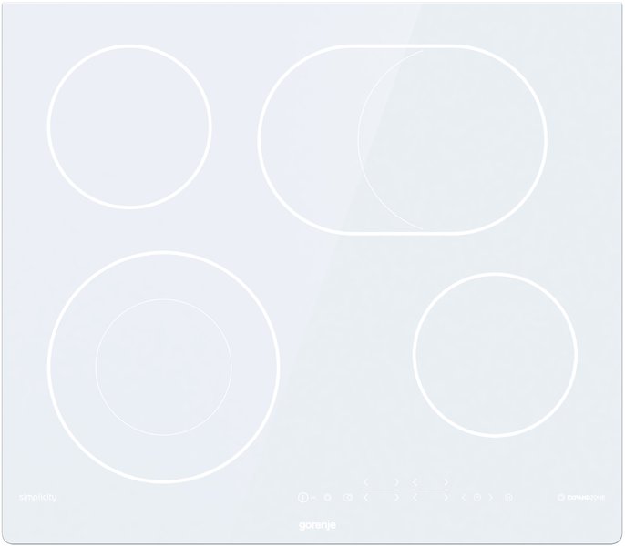 картинка Варочная панель Gorenje ECT643SYW белый 