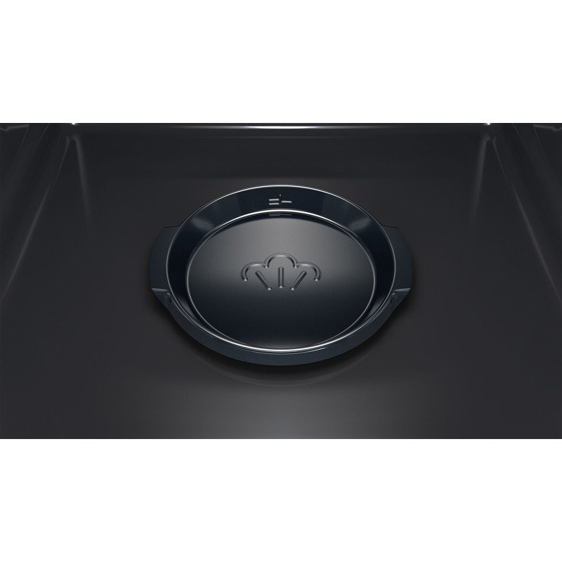 картинка Электрический духовой шкаф с паром Bosch HUA736EG0T черный  