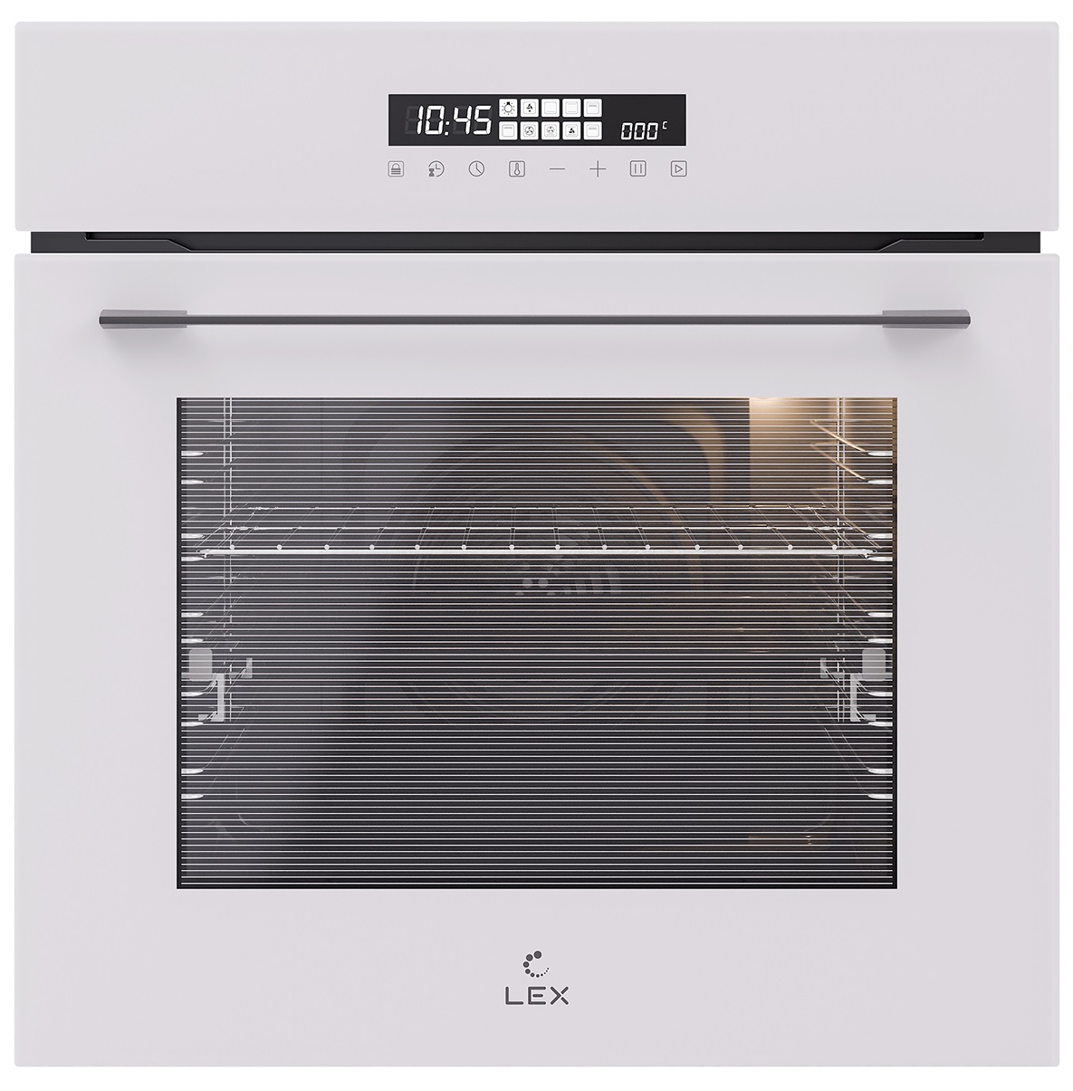 картинка Электрический духовой шкаф Lex EDS 1000 WH белая 