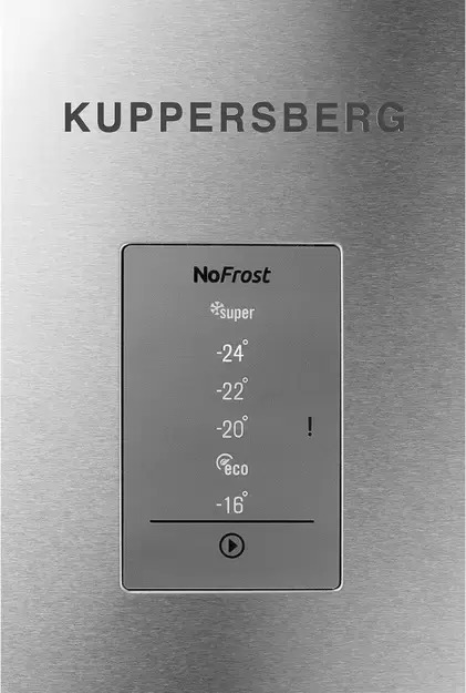 картинка Отдельностоящая морозильная камера Kuppersberg NFS 186 X 