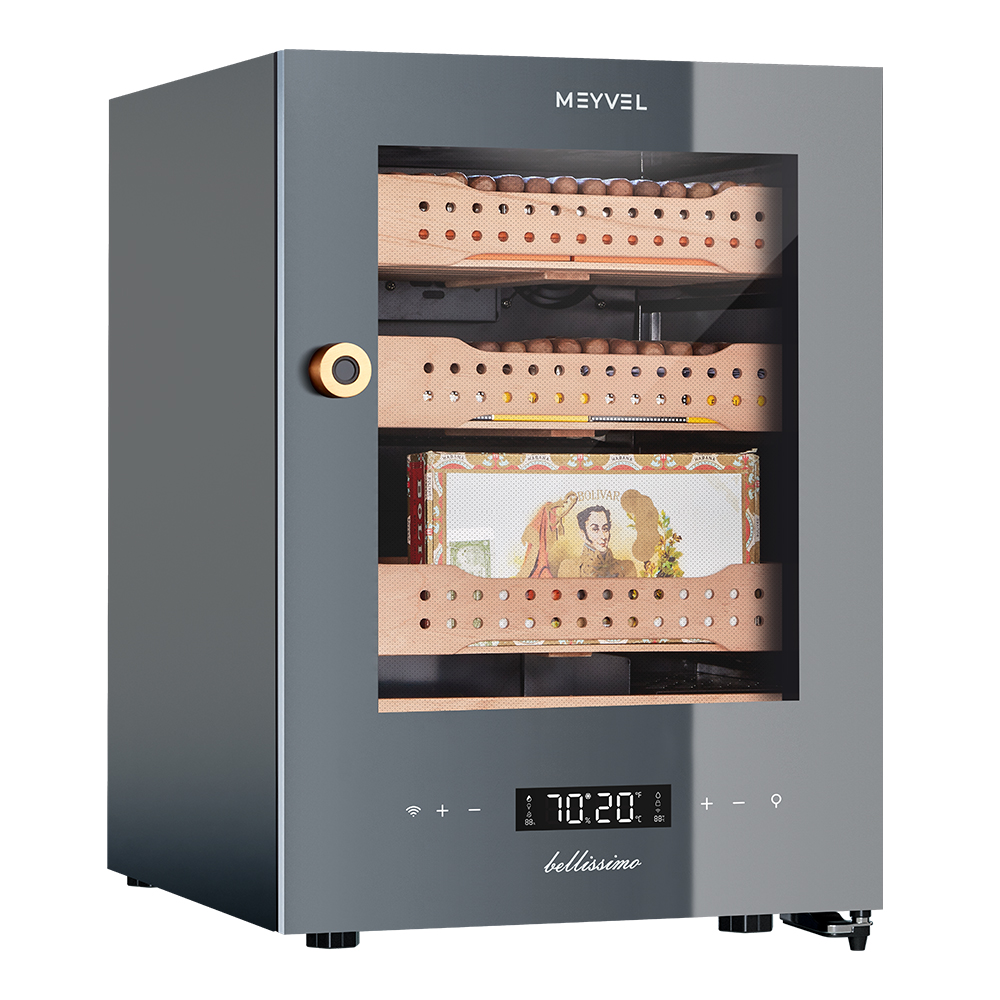 картинка Холодильник для хранения сигар Meyvel MC-50BK (PRO) 