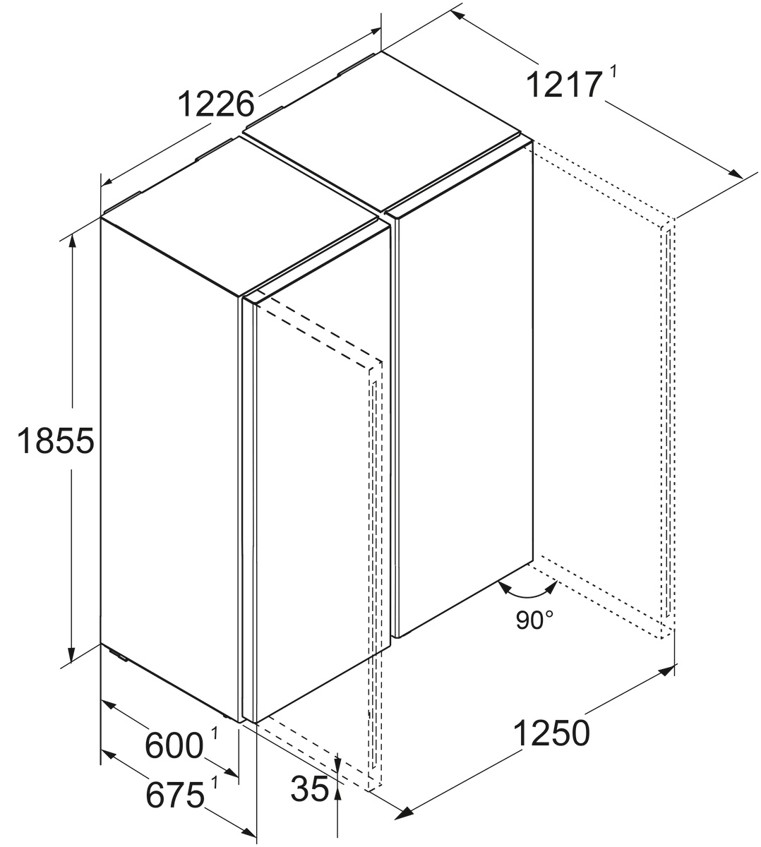 картинка Отдельностоящий холодильник Liebherr XRFBD 5220-22 001 