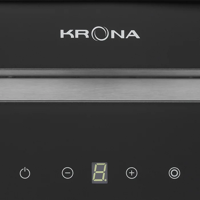 картинка Кухонная вытяжка Krona SELINA 600 GLASS BLACK S 
