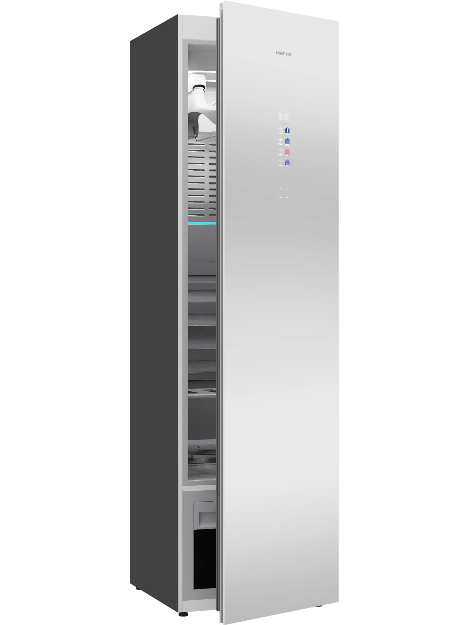 картинка Паровой шкаф Hiberg SD 5GW белый 