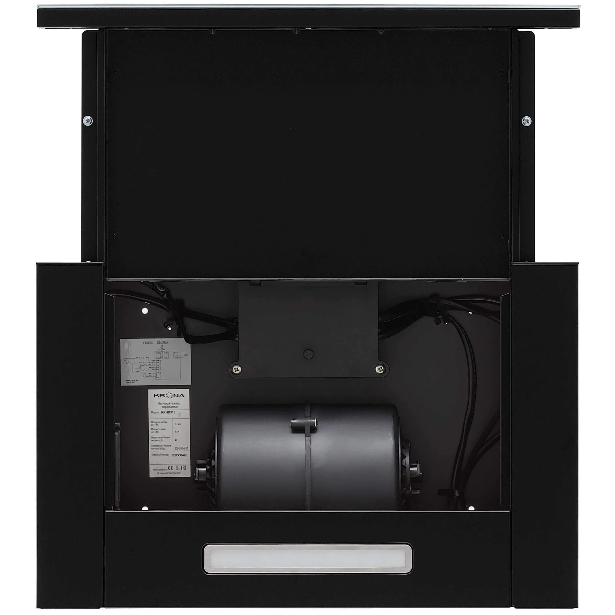 картинка Кухонная вытяжка Krona KAMILLA F 450 black 