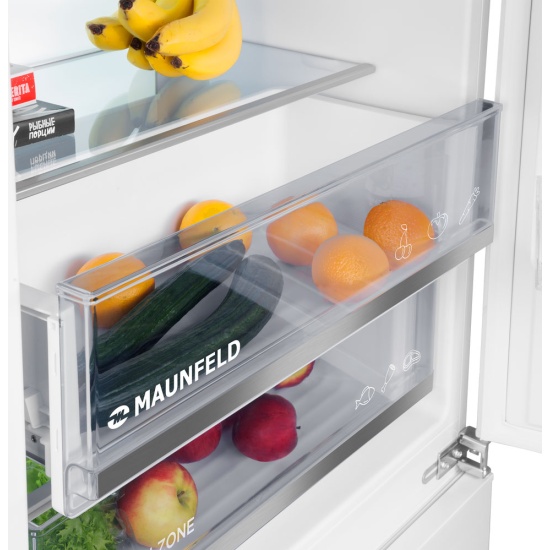 картинка Встраиваемый холодильник Maunfeld MBF19369NFWGR LUX 