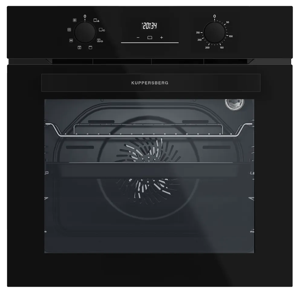 картинка Электрический духовой шкаф Kuppersberg HO 608 Black Glass 