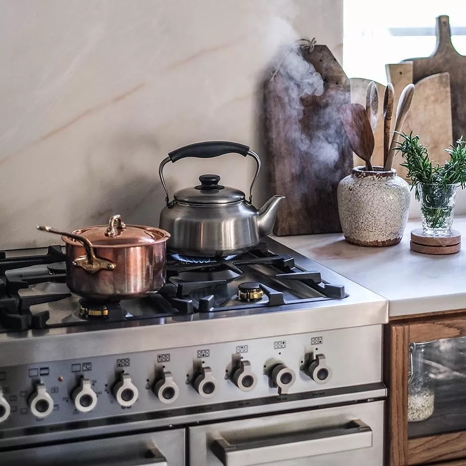 картинка Комбинированная кухонная плита Bertazzoni PRO95I2EXT нержавеющая сталь 