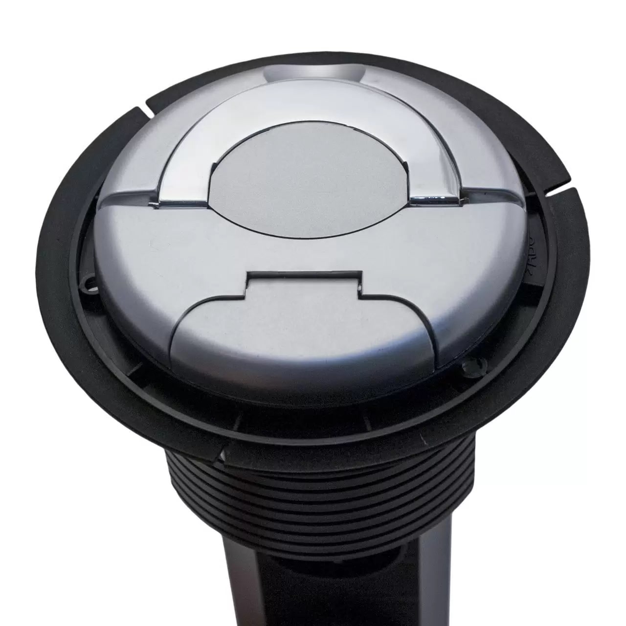 картинка Встраиваемая розетка GLS 3X16 EURO черный 