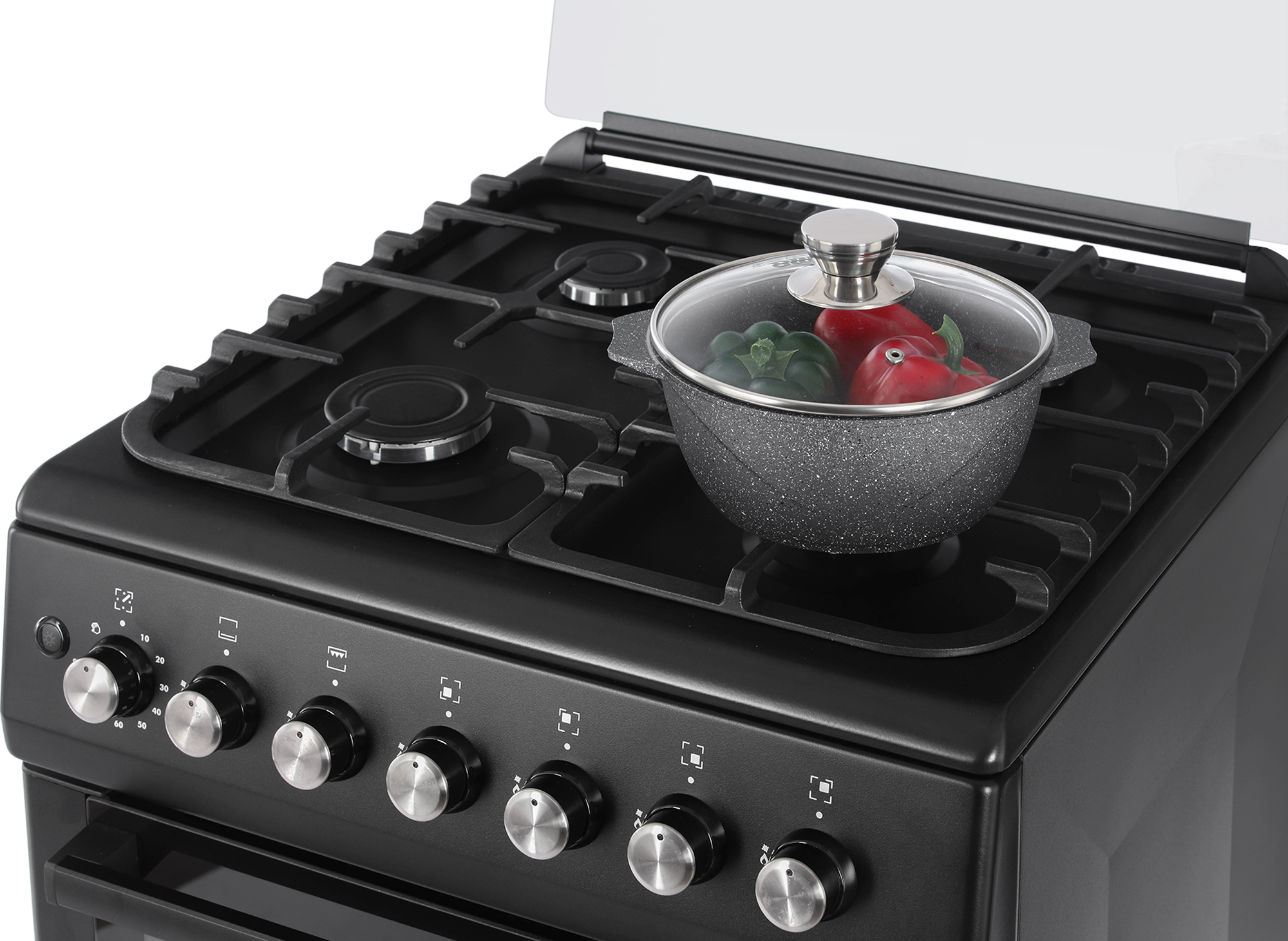 картинка Газовая кухонная плита Nordfrost GG 6062 B 