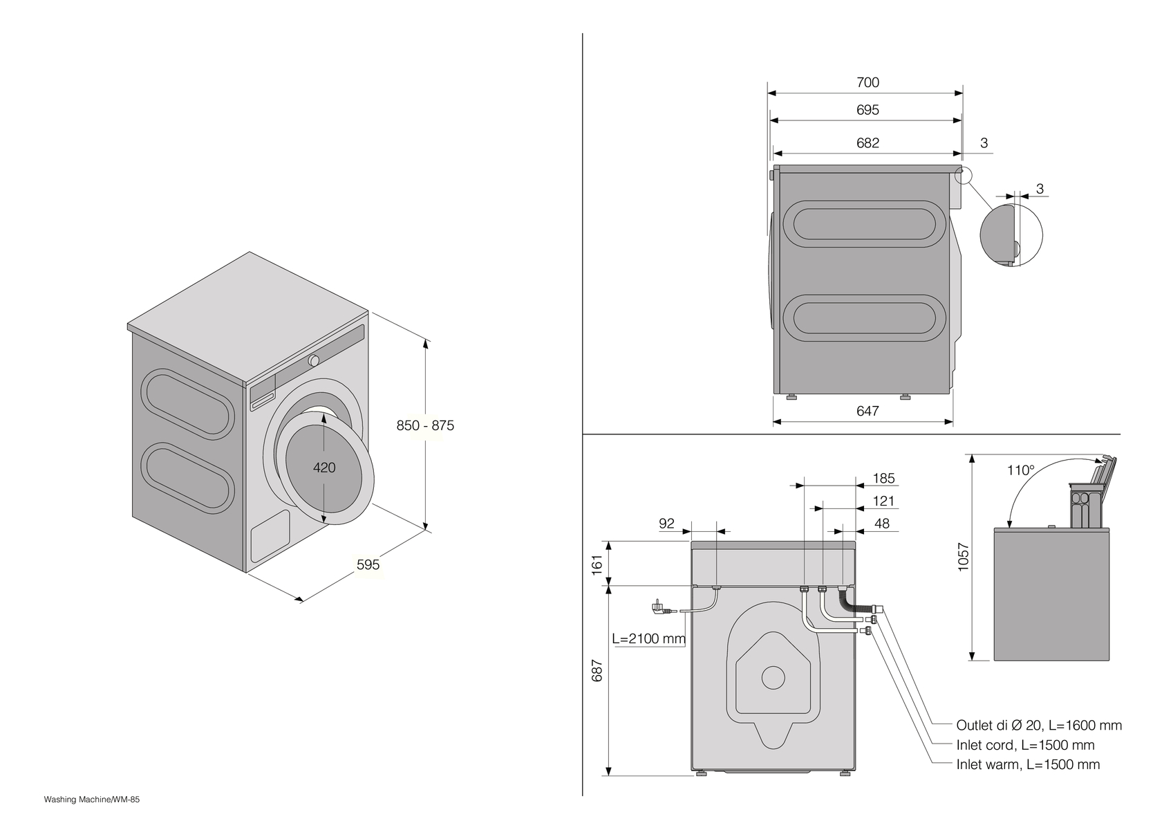 картинка Стиральная машина с функцией пара Asko W4114C.W/3 