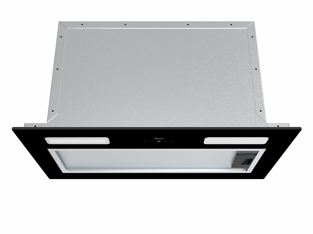 картинка Кухонная вытяжка полновстраиваемая Midea MH60I550GB черная 