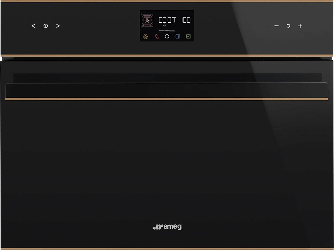 картинка Электрический духовой шкаф с СВЧ Smeg SO4602M1NR  картинка Электрический духовой шкаф с СВЧ Smeg SO4602M1NR