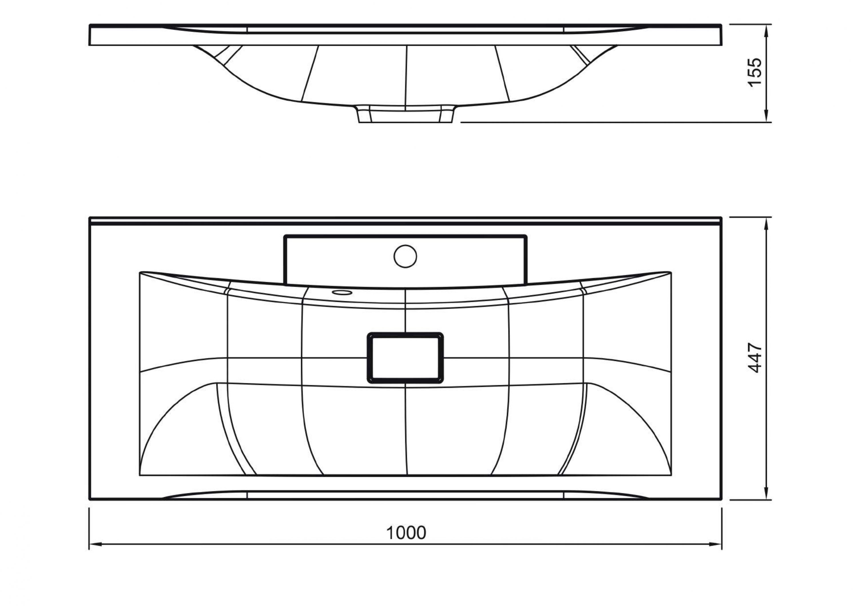 картинка Florentina Раковина Прима 1000 