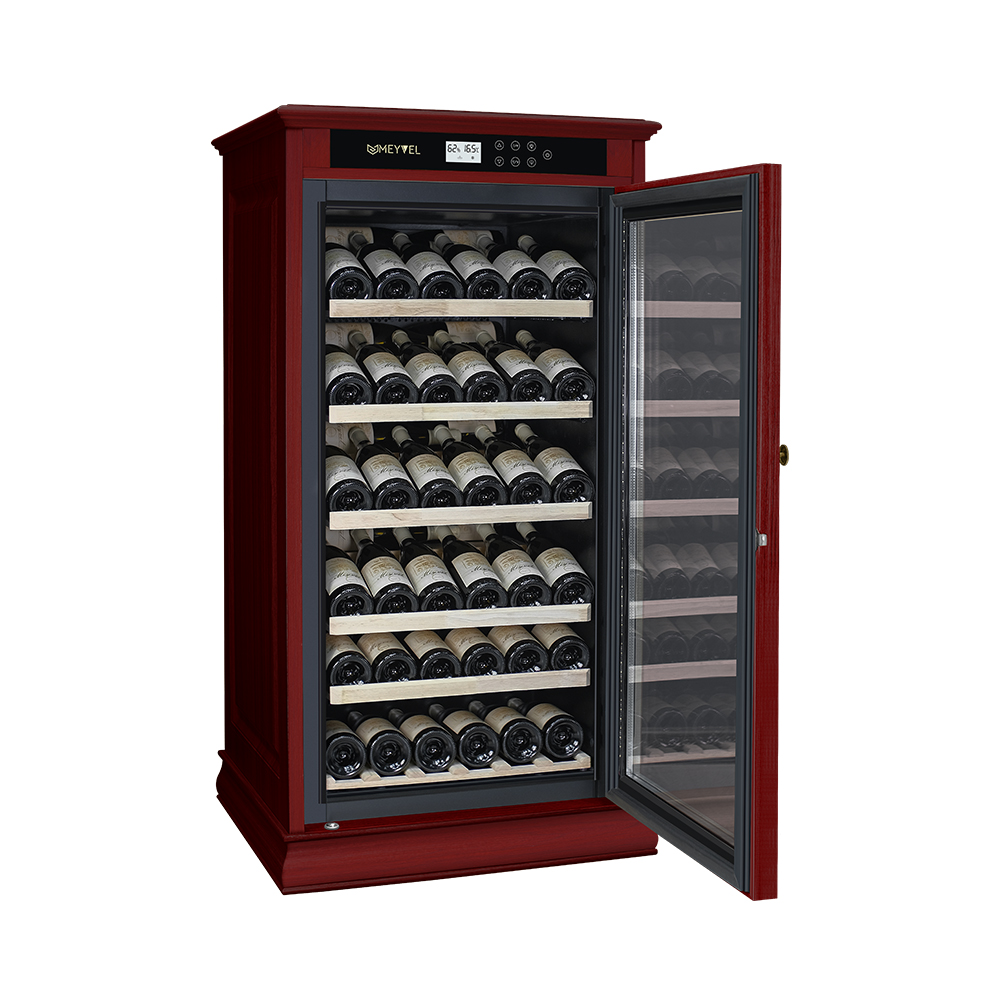 картинка Отдельностоящий винный шкаф Meyvel MV69-WN1-C (Орех) 