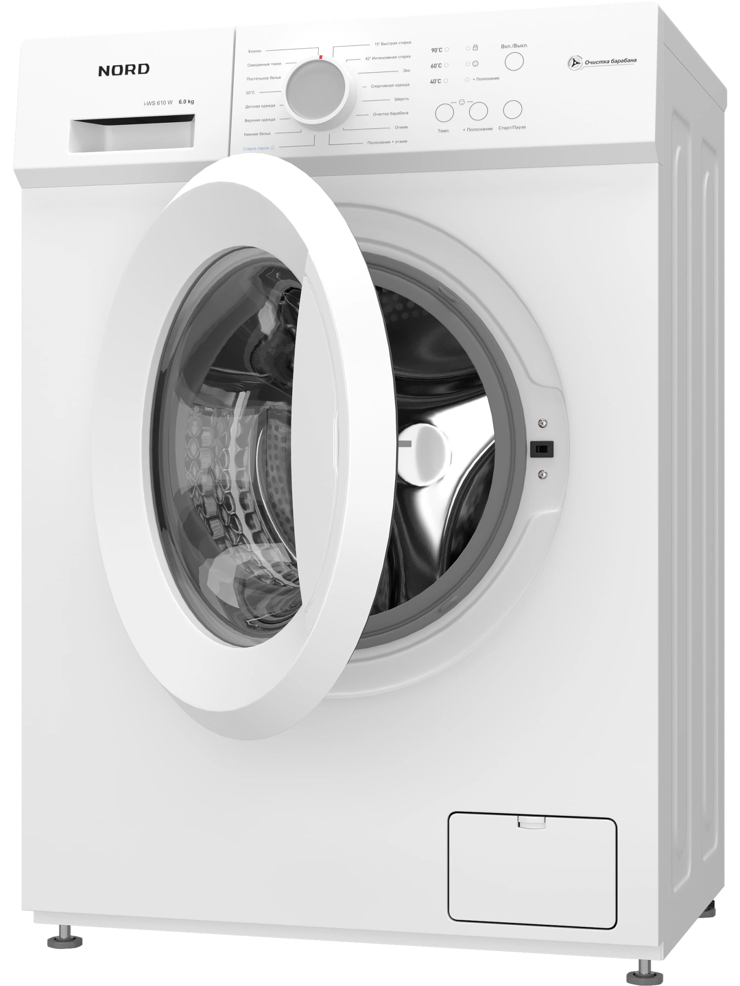 картинка Стиральная машина с паром Nord i-WS 610 W 