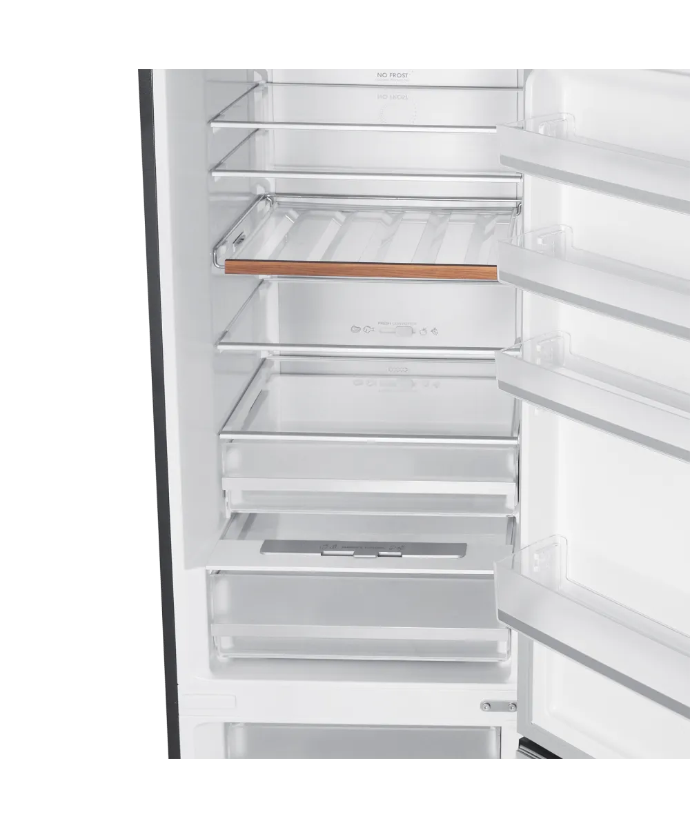 картинка Отдельностоящий холодильник Kuppersberg RFCN 2014 SL нержавеющая сталь 