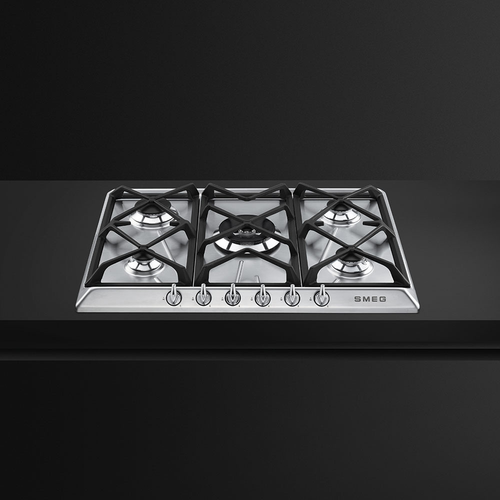 картинка Газовая варочная панель Smeg SR975XGH 