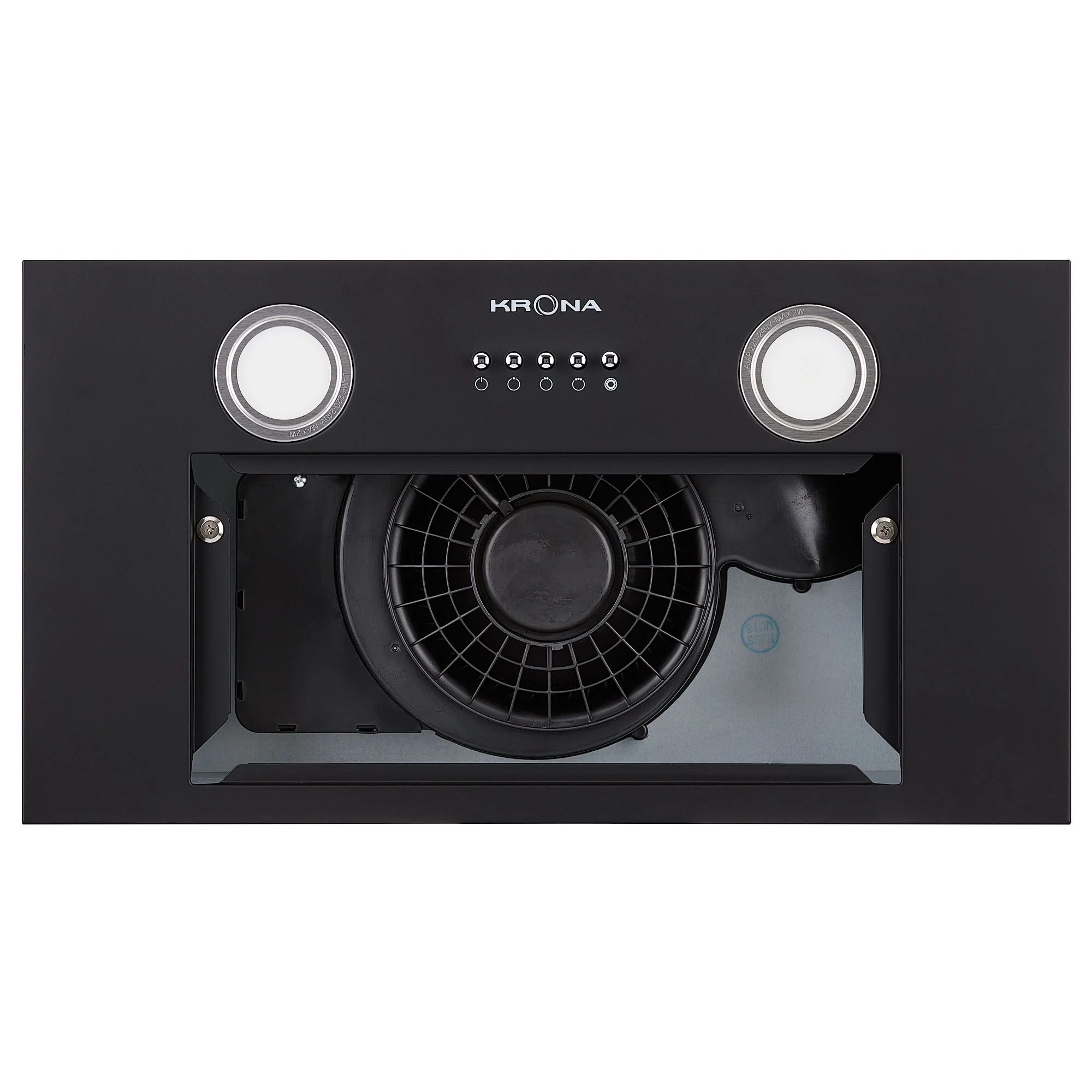 картинка |Discount| Кухонная вытяжка Krona SELINA 600 BLACK PB 