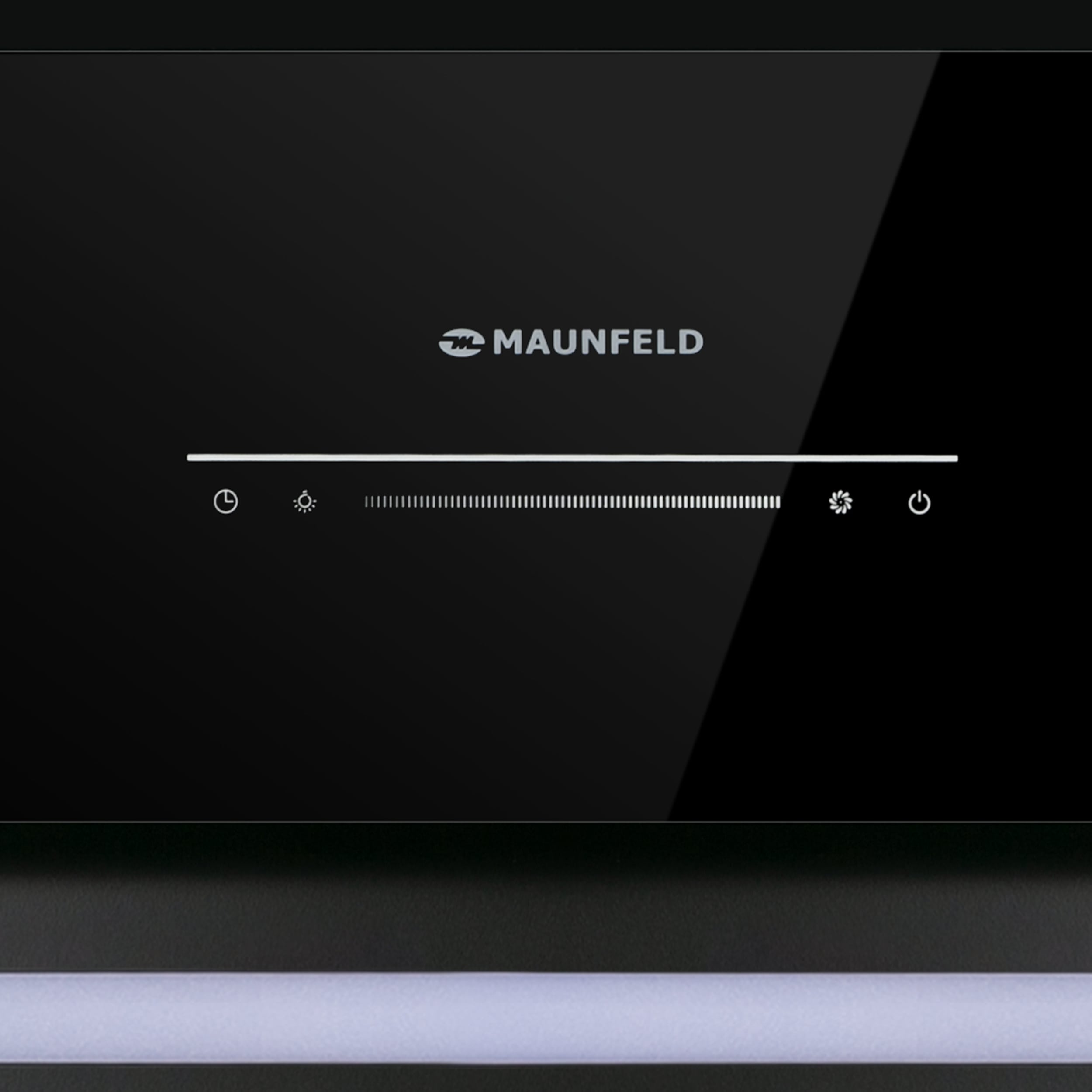 картинка Кухонная вытяжка Maunfeld NEBULA 60 GLASS ЧЁРНЫЙ 
