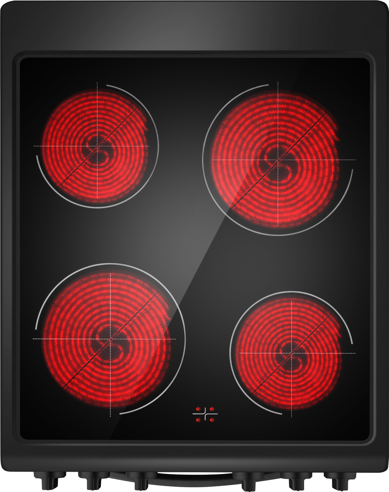 картинка Электрическая кухонная плита Weissgauff WESM 5240 B 