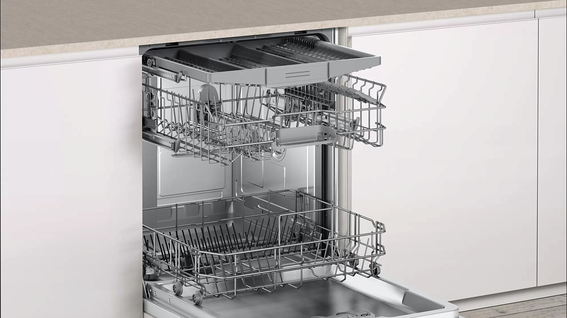 картинка Посудомоечная машина встраиваемая Bosch SMV25EX00E 
